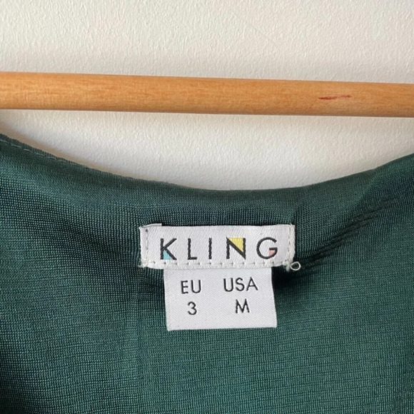 Kling Green Mini Dress - Picture 5 of 6